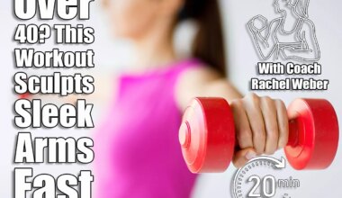 Arm Workout Women Over 40 Need for Sleek, Toned Muscle