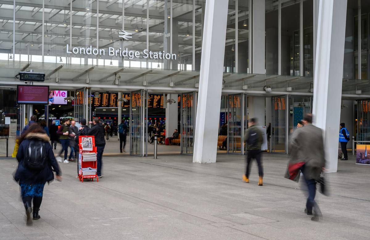 London Bridge Station entrance