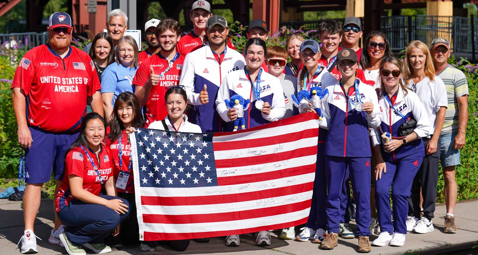 Silver success for the USA's archers at the World University Games in Germany