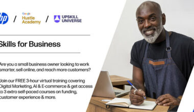 UpSkill Universe-HP-Google Skills for Business Programme 2025 for African SMEs. – Opportunities For Africans