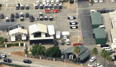 The Eugene Biscailuz Center Academy Training in East Los Angeles. Pic: NBC Los Angeles