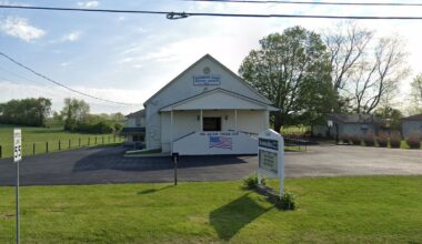 A shooting happened at Richmond Road Baptist Church in Lexington, Kentucky. Pic: Google Street View