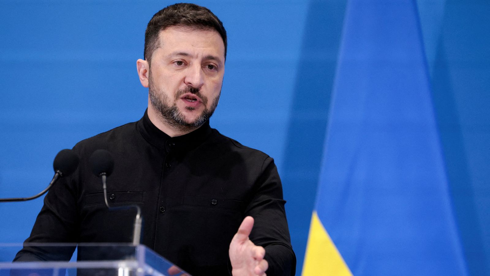 Ukrainian President Volodomyr Zelenskyy. File pic: Reuters
