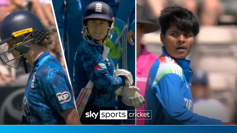 England vs India Women's ODI: Amy Jones and Beaumont wickets taken early by Kranti Goud