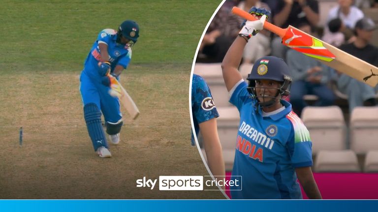 England vs India Women's ODI: Deepti Sharma hits 'extraordinary' six against England