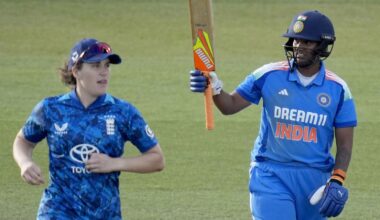 England vs India: Tourists win by four wickets to take lead in Women's ODI series | Cricket News