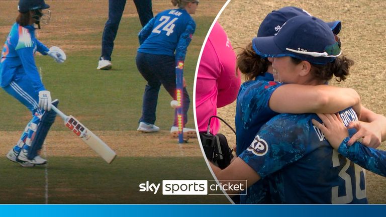 England vs India Women's ODI: England capitalise on poor running from India