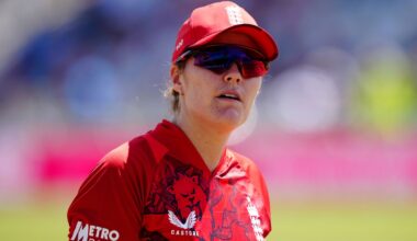 England Women captain Nat Sciver-Brunt during the second T20 against India