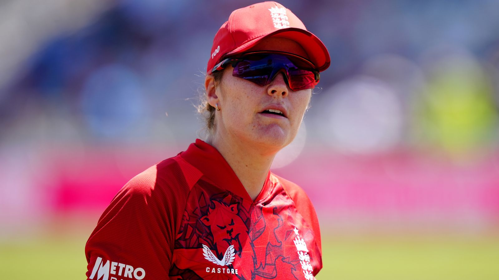 England Women captain Nat Sciver-Brunt during the second T20 against India