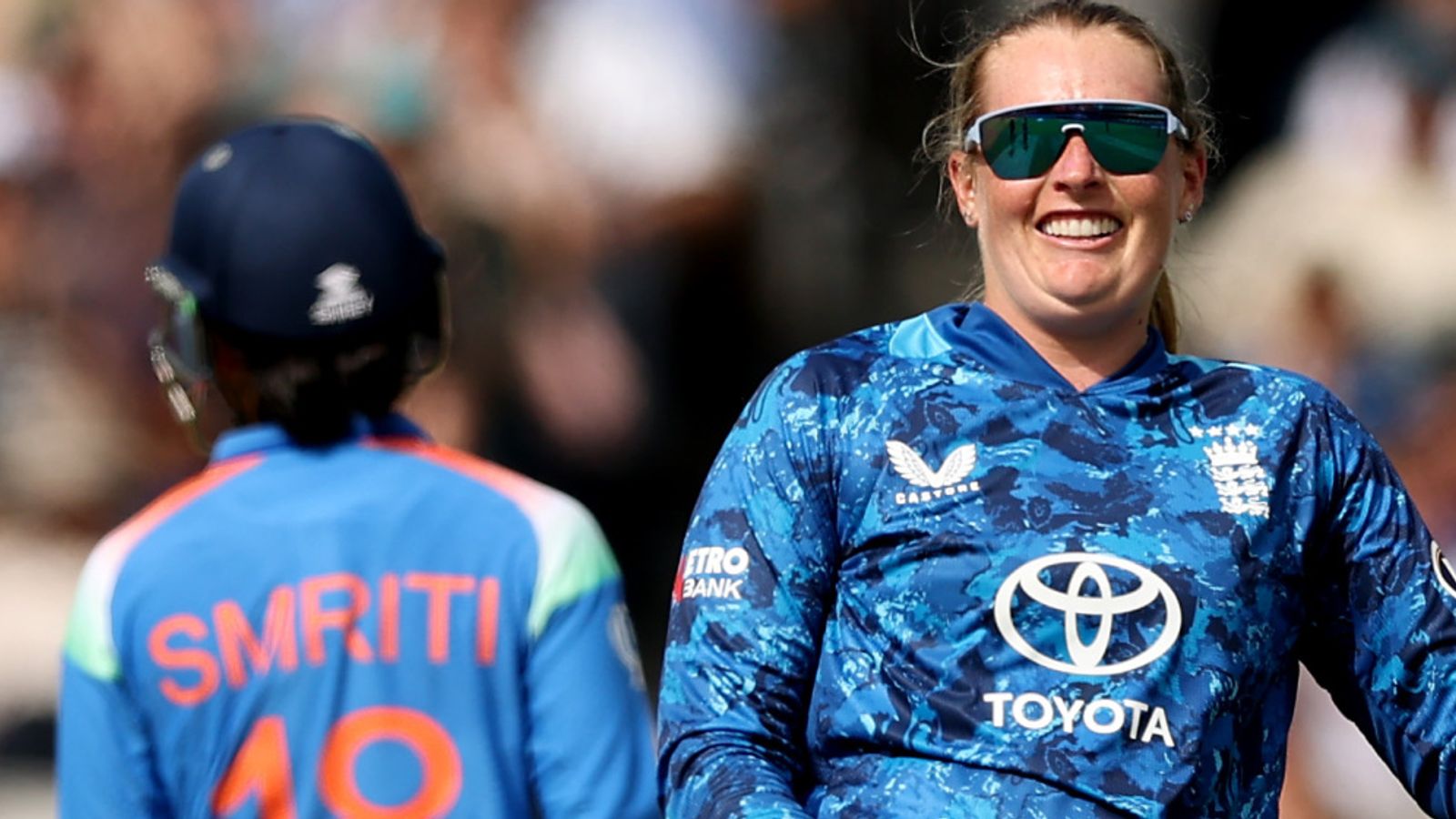 England vs India: Sophie Ecclestone and Amy Jones star as hosts win rain-affected second ODI at Lord's to level series | Cricket News