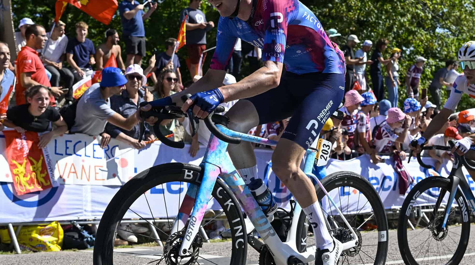 Strong until the end - Joe Blackmore finishes debut Tour de France in good spirits