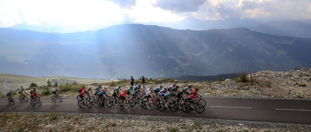 Steep slopes of Col de la Loze see GC riders fight for stage honours