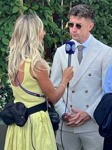Tom Cairney at Wimbledon | HammyEnd.com