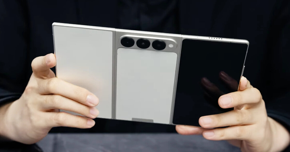 tecno’s concept trifold smartphone doubles as a mini laptop