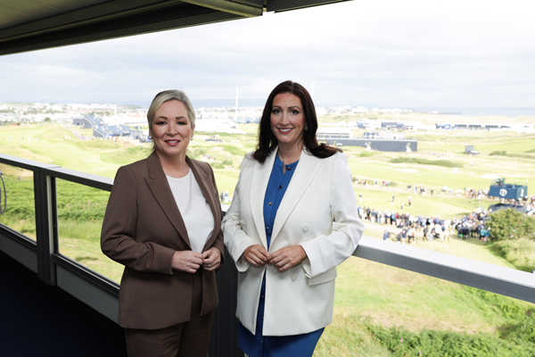 Ministers welcome major benefits and opportunities as The Open returns to the north coast
