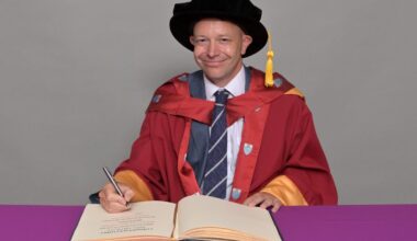 Health boss bestowed honorary doctorate