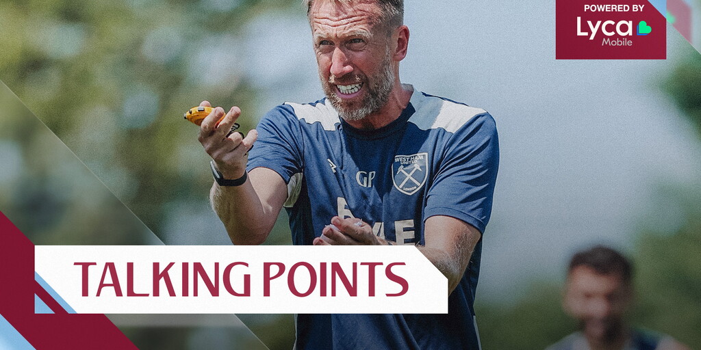 Talking Points | Potter on a special Toffees clash, pre-season stepping stones and Álvarez's return