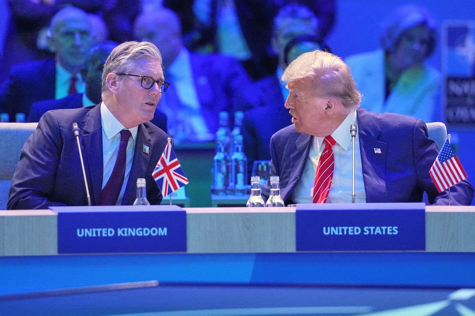 Trump and Starmer