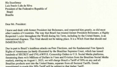 Trump hits Brazil with a 50% tariff
