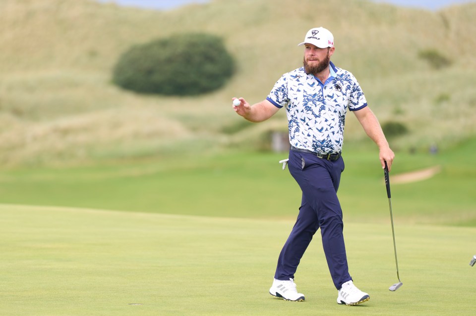 Hatton is in contention in Portrush