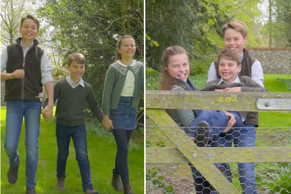 \u200bPrincess Charlotte and Prince George