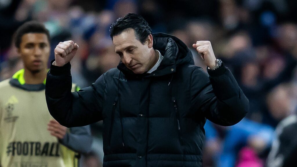 Aston Villa boss Unai Emery
