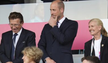 Royal approval as Prince William watches England win crucial Euro 2025 match