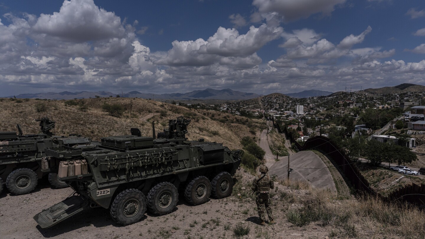 Trump's mission to seal the US-Mexico border brings US military into enforcement