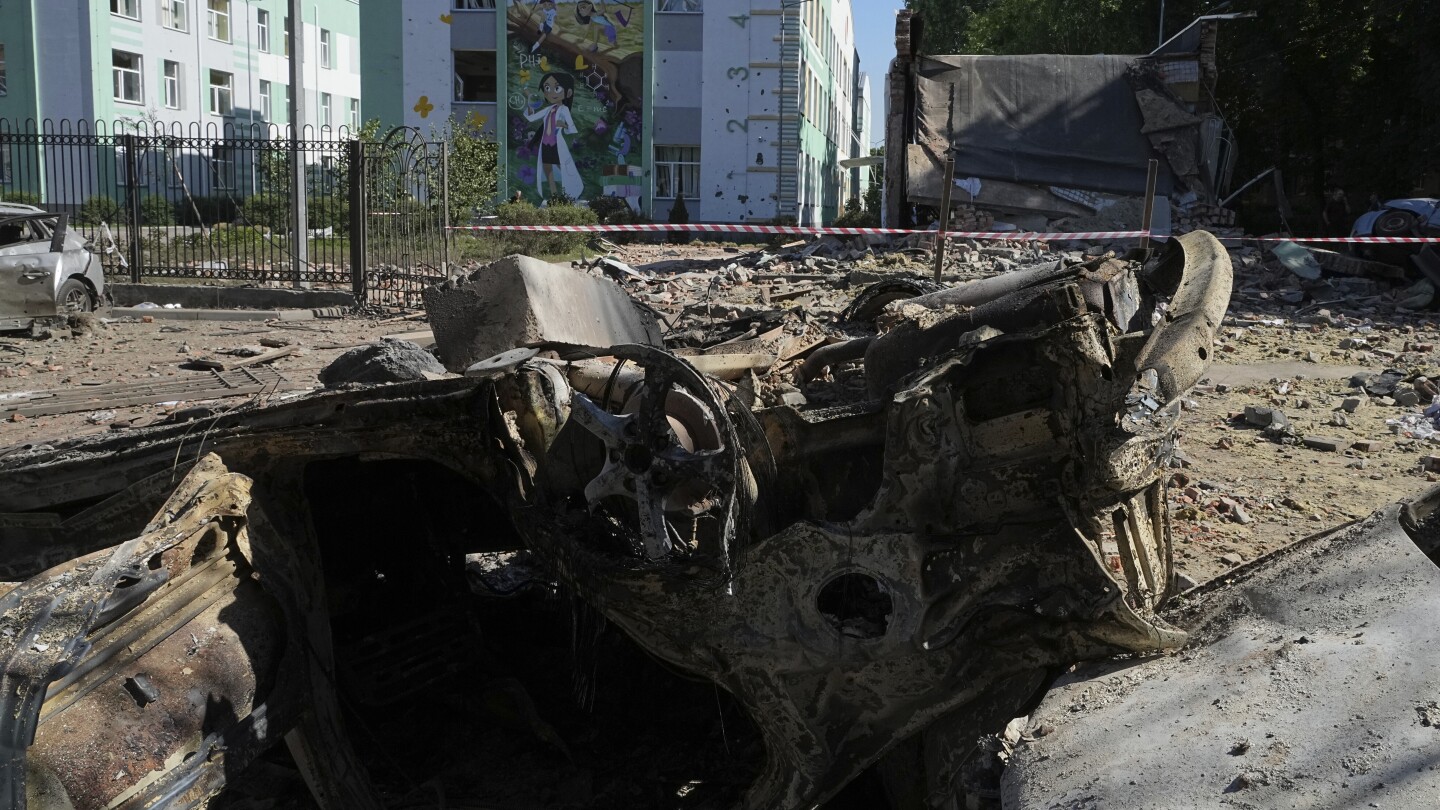 Russia hits Ukraine with its largest aerial attack of the war
