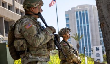 'Making America militarized again': Use of military in U.S. erodes democracy, veteran advocates say