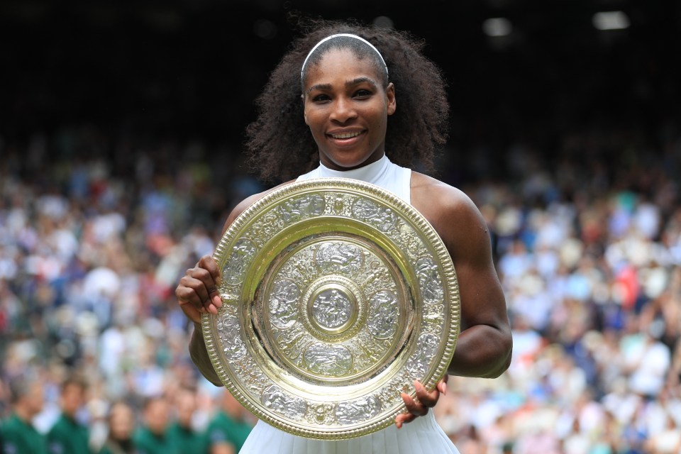 But she ended up emulating an icon in Williams with the win