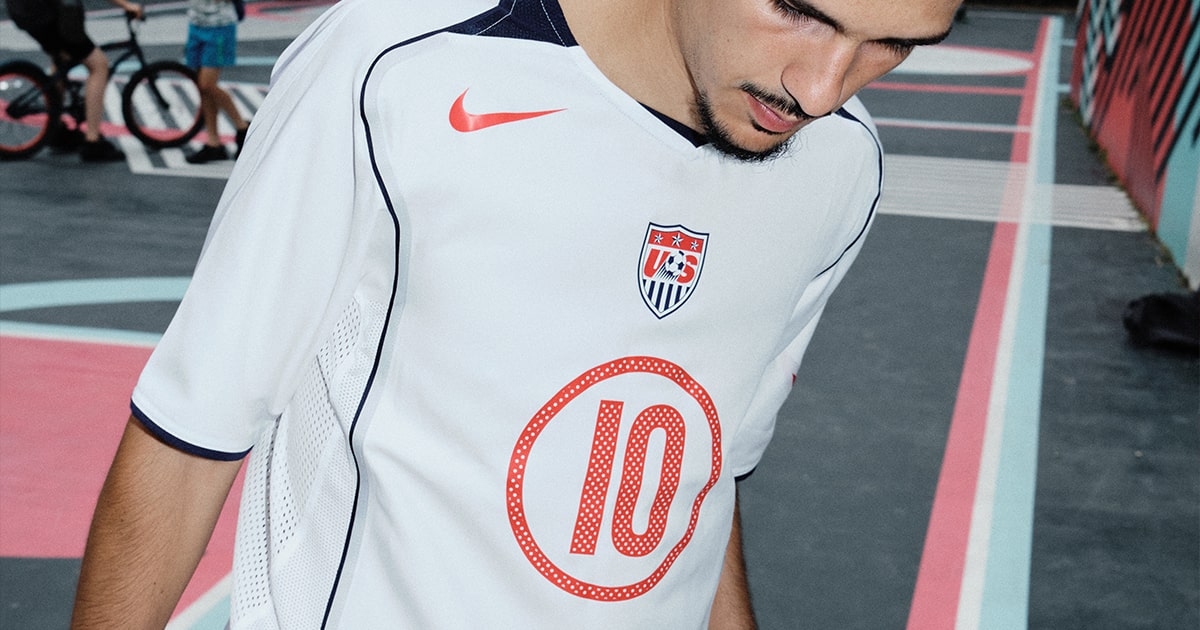 Another Icon Returns As Nike Bring Back USA 2004 Total 90 Home Jersey