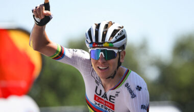 Tour de France stage 7: Tadej Pogačar tops Jonas Vingegaard to win on Mûr-de-Bretagne