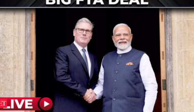 LIVE | India, UK sign landmark FTA; PM Modi, Starmer hail new post-Brexit trade era - The Economic Times Video