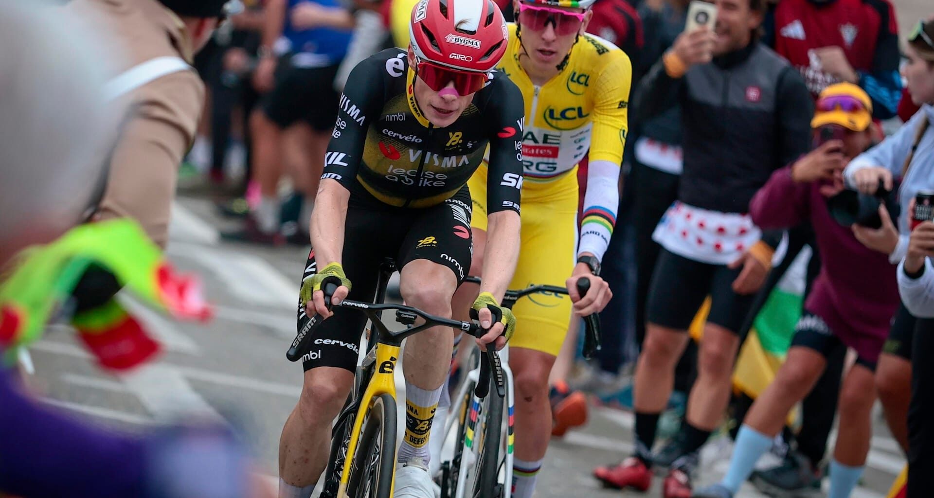 Vingegaard vows to race for the win in the final week of the Tour de France