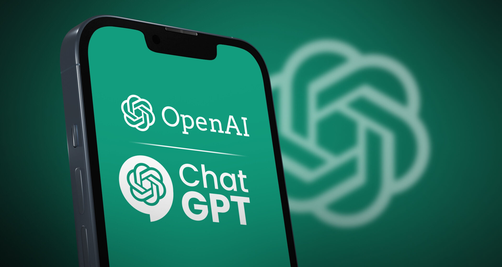 ChatGPT on an iPhone