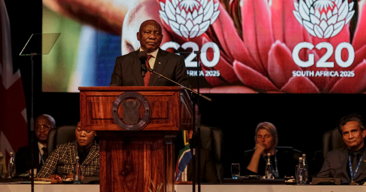 South Africa secures breakthrough G20 consensus as global economic uncertainty mounts