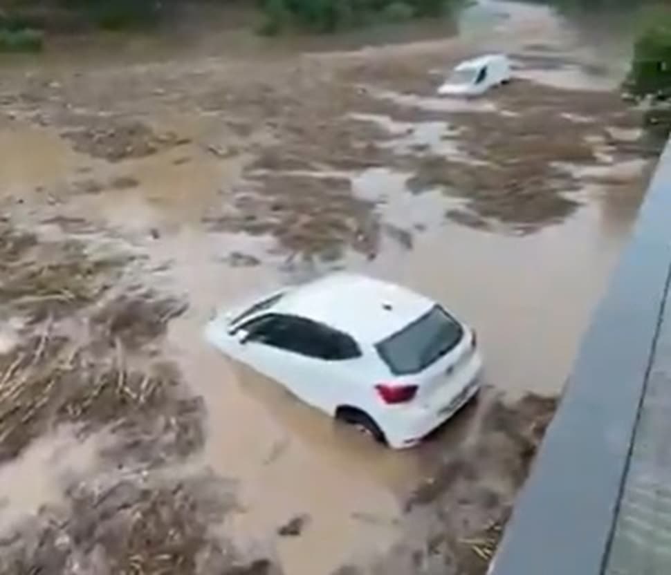 Storms lash Spain as floods swamp British tourist hotspots - London Evening Standard