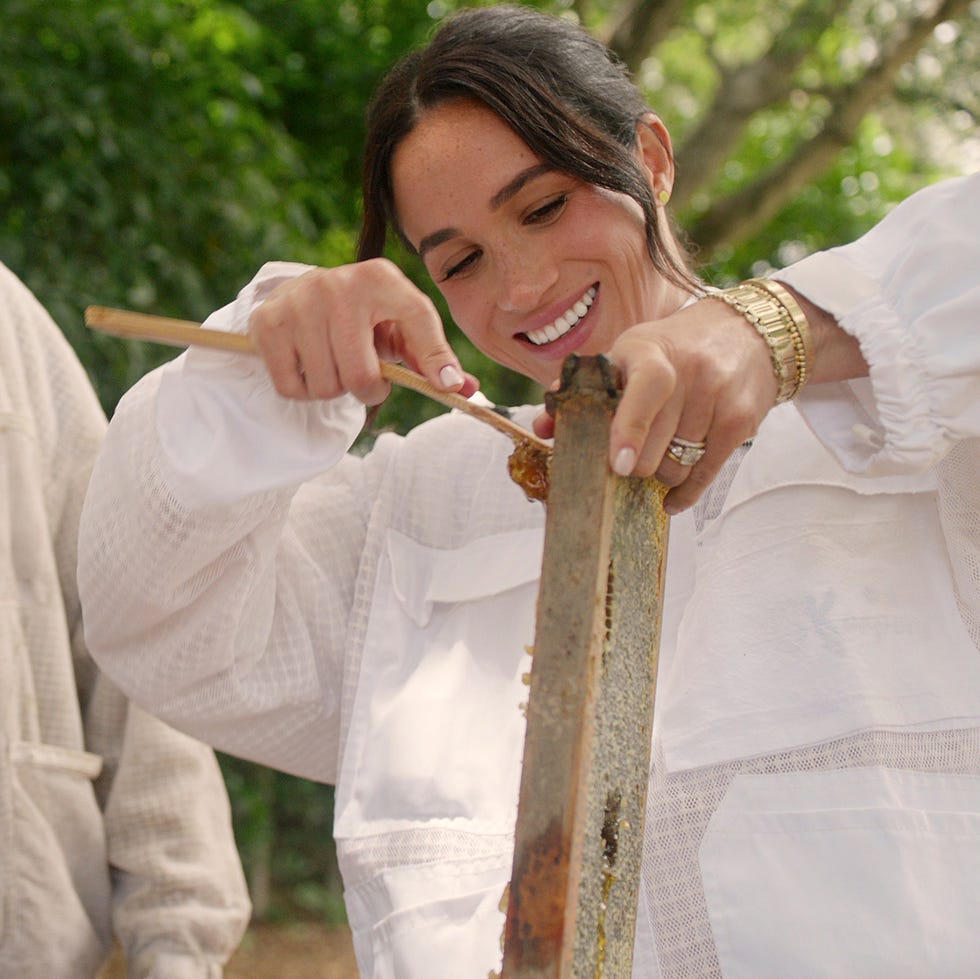 meghan markle makes honey