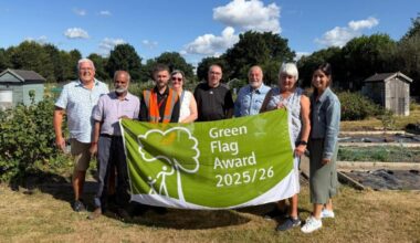 Solihull allotment is first in the borough to win Green Flag Award