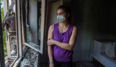 Russian drones strike Ukraine's 2nd-largest city, damaging a maternity hospital