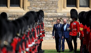 Pomp, pageantry, politesse greet Macron in display of British royals' soft power