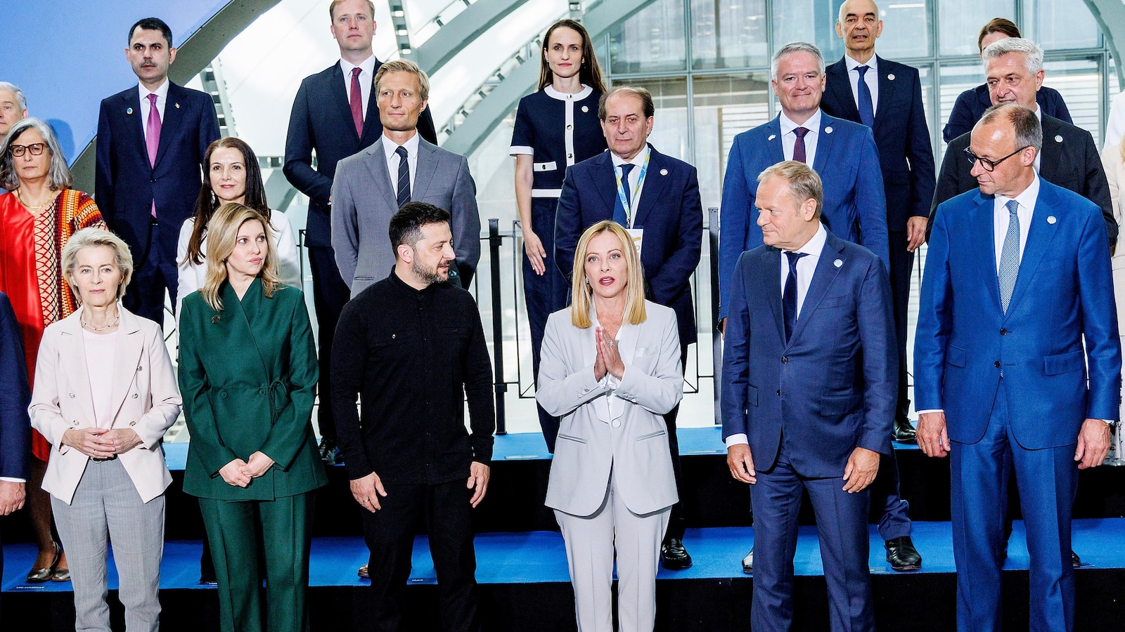 Italy opens Ukraine rebuilding conference as doubts of US defense help remain