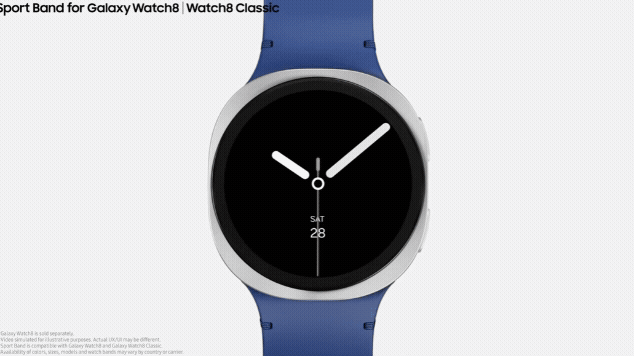 How to use the Dynamic Lug System on Galaxy Watch 8 and Watch 8 Classic bands.