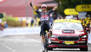 As it happened: Breakaway succeeds on tough, rainy stage 20 of the Tour de France