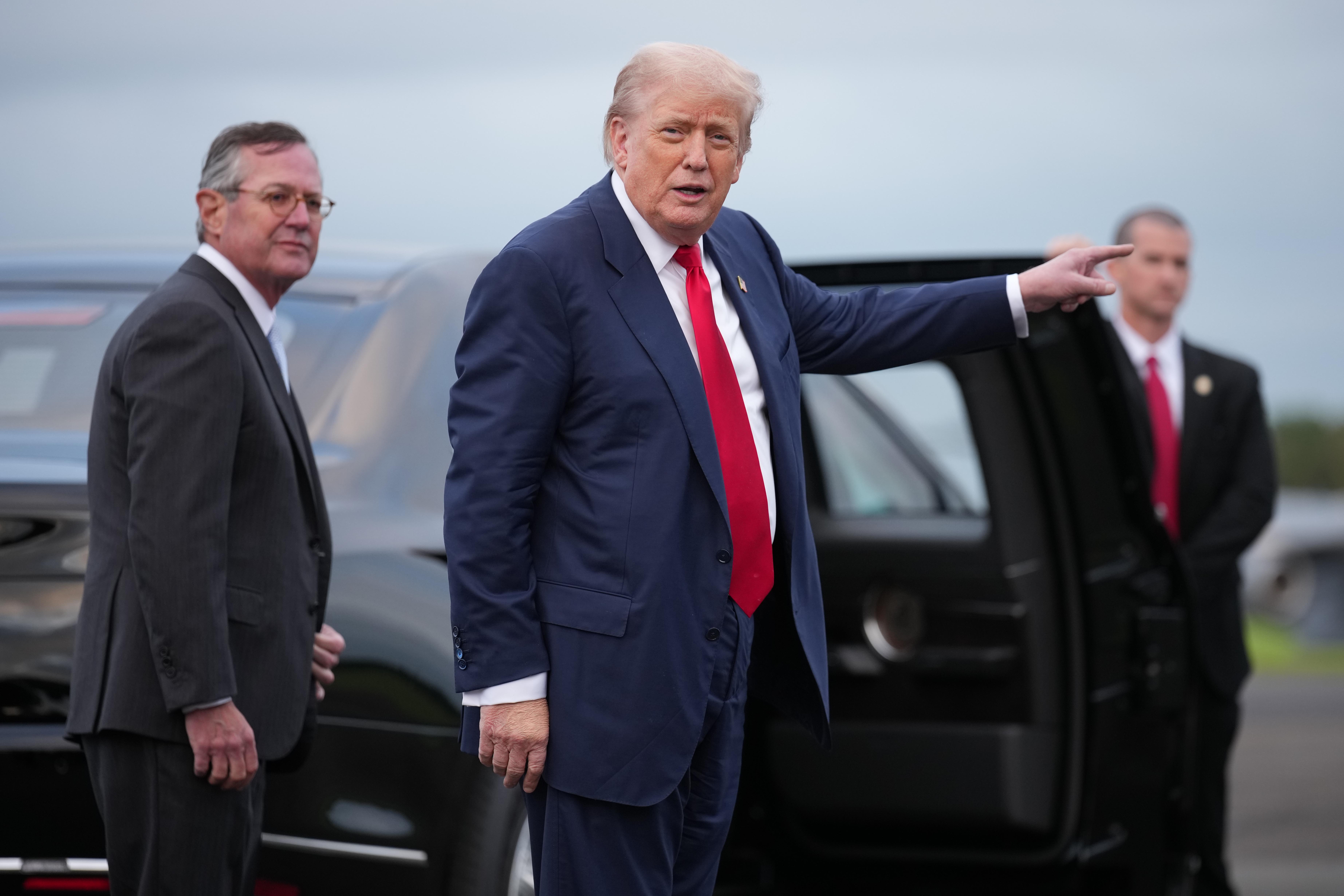 U.S. President Donald Trump Visits Scotland For Golfing Getaway