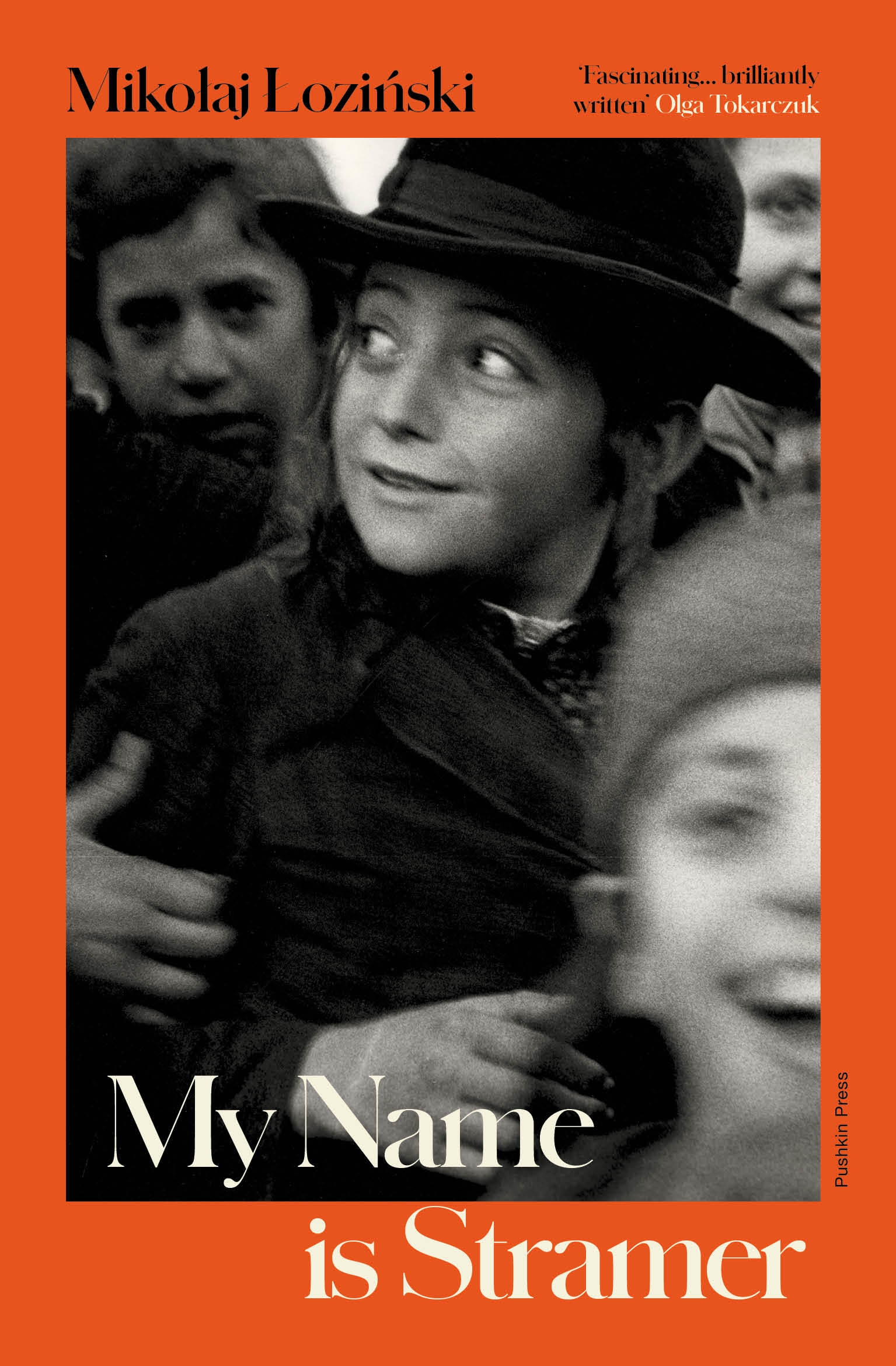 Book cover for *My Name is Stramer* by Mikołaj Łoziński.