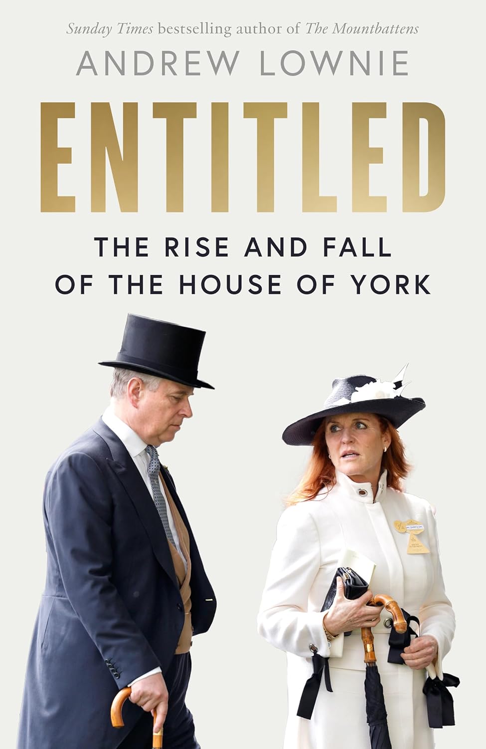 Book cover for "Entitled: The Rise and Fall of the House of York" by Andrew Lownie.