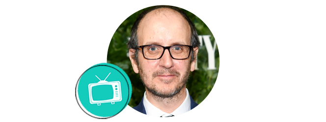 Jack Thorne headshot with television icon.