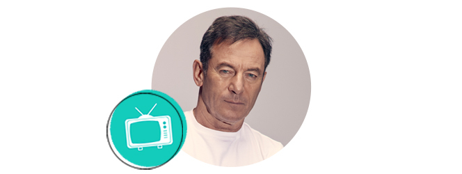 Jason Isaacs and a television icon.